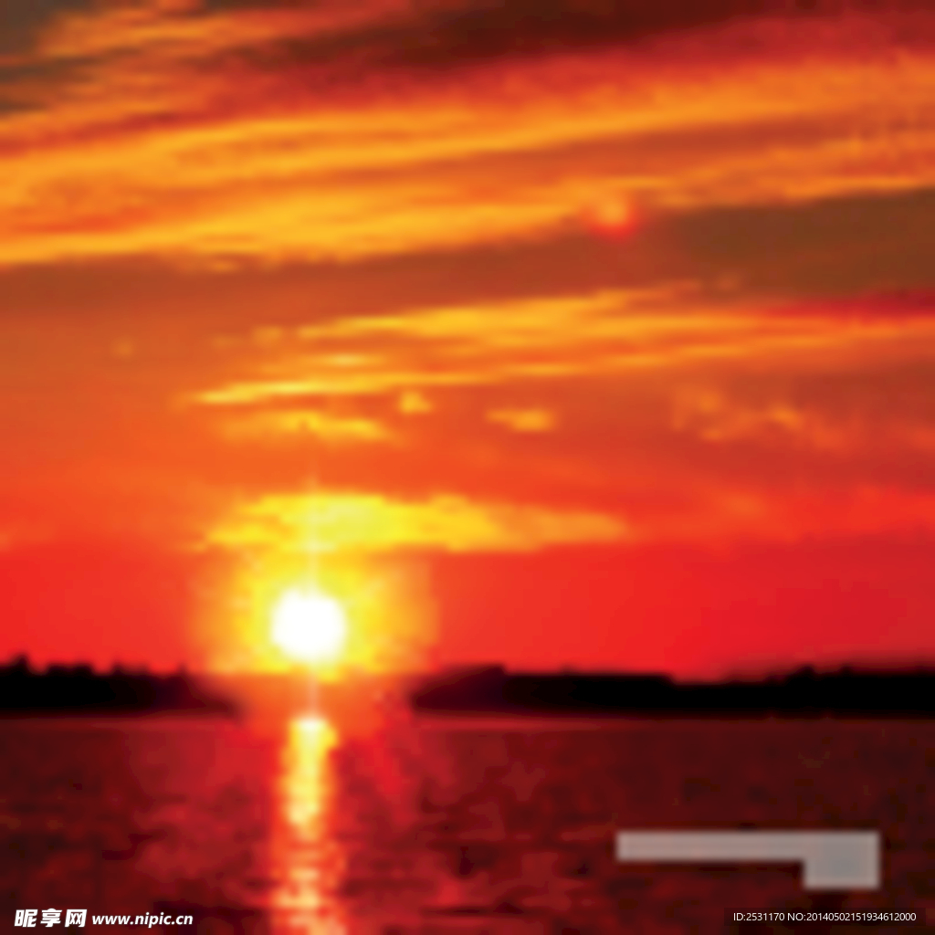 日落背景