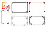 花纹边框图片