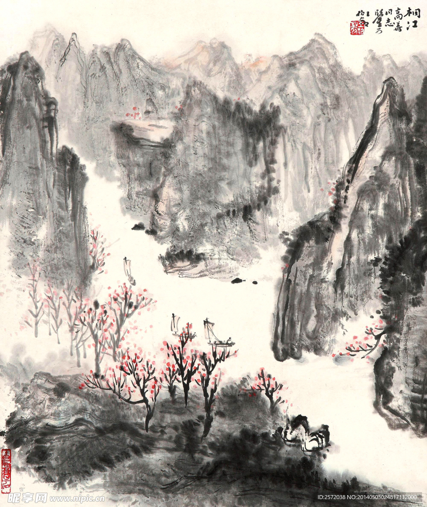 峡江春花