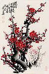 红梅花