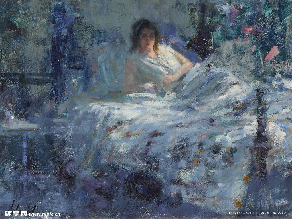 人物 油画