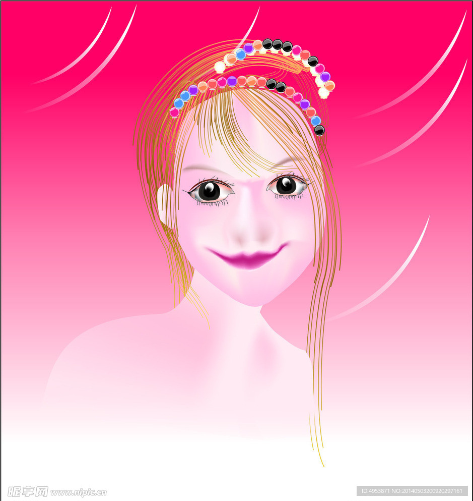 美女