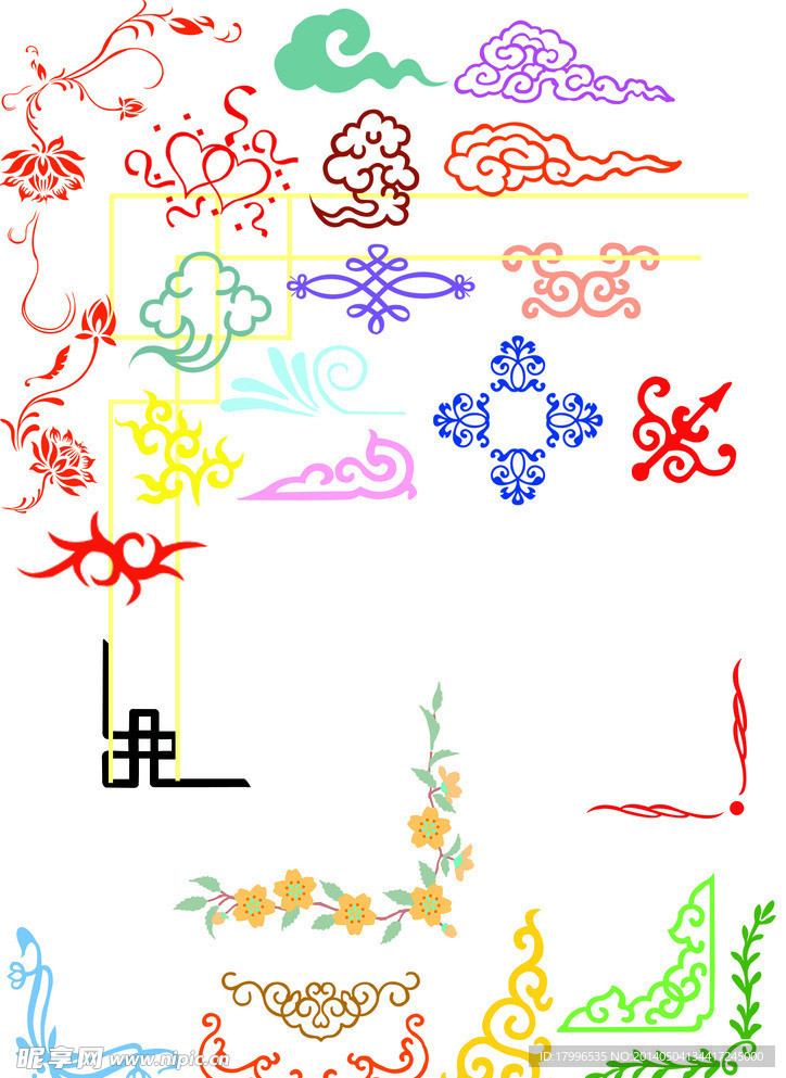 边框底纹