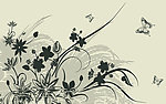 简约花纹