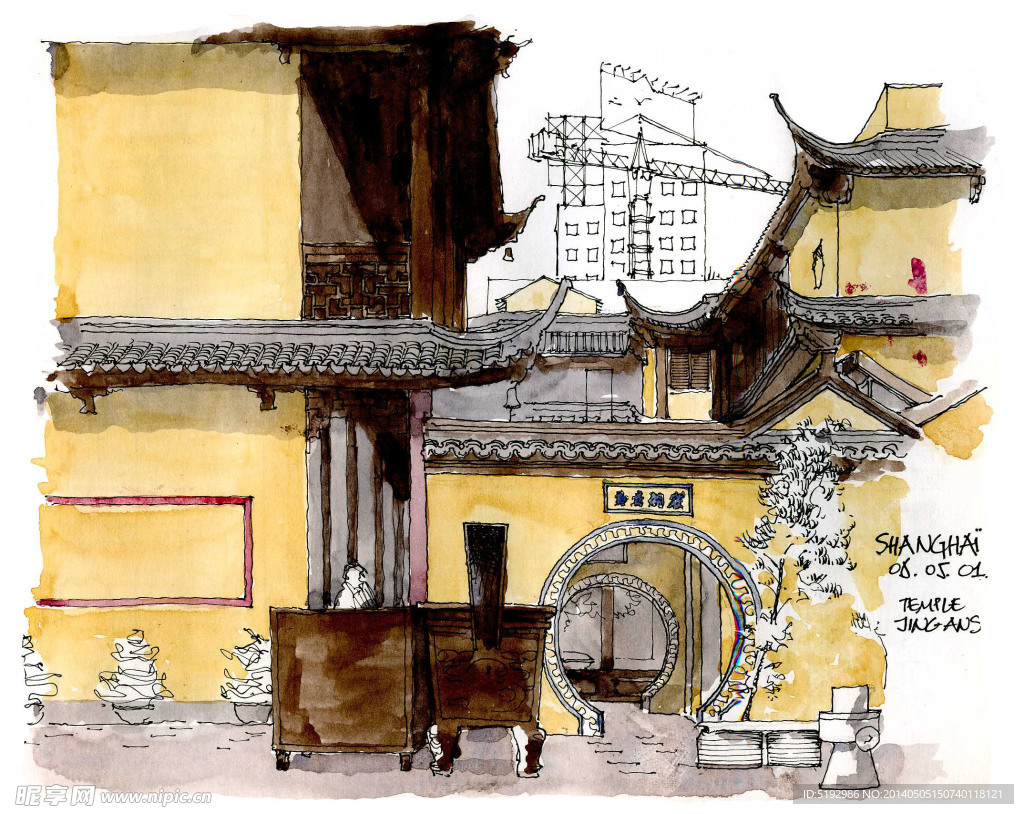 建筑画