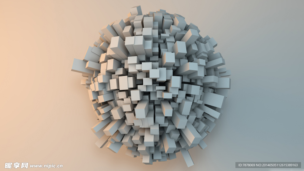 3d球柱
