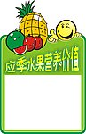 应季水果营养价值模版