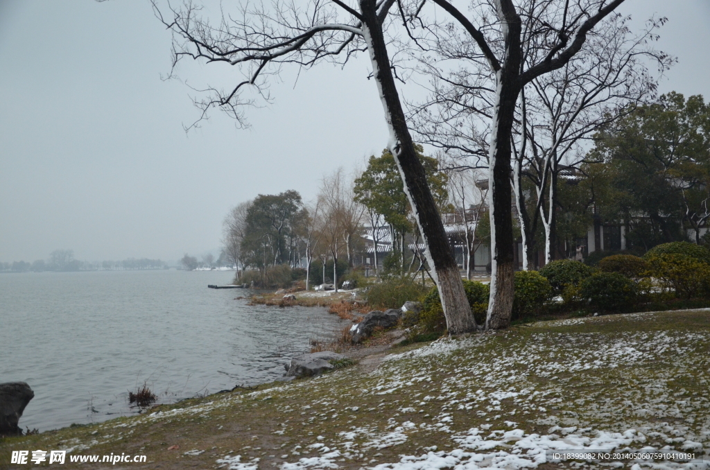 玄武雪景