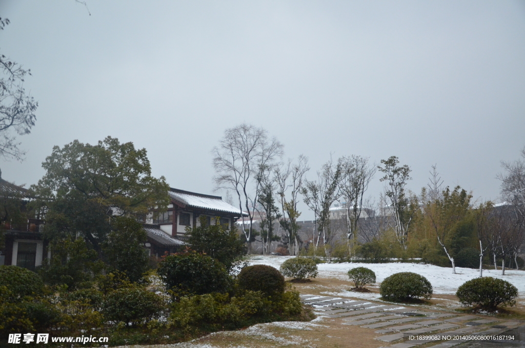 玄武雪景