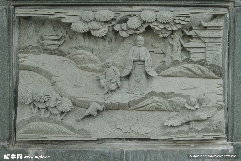 梵天寺石雕