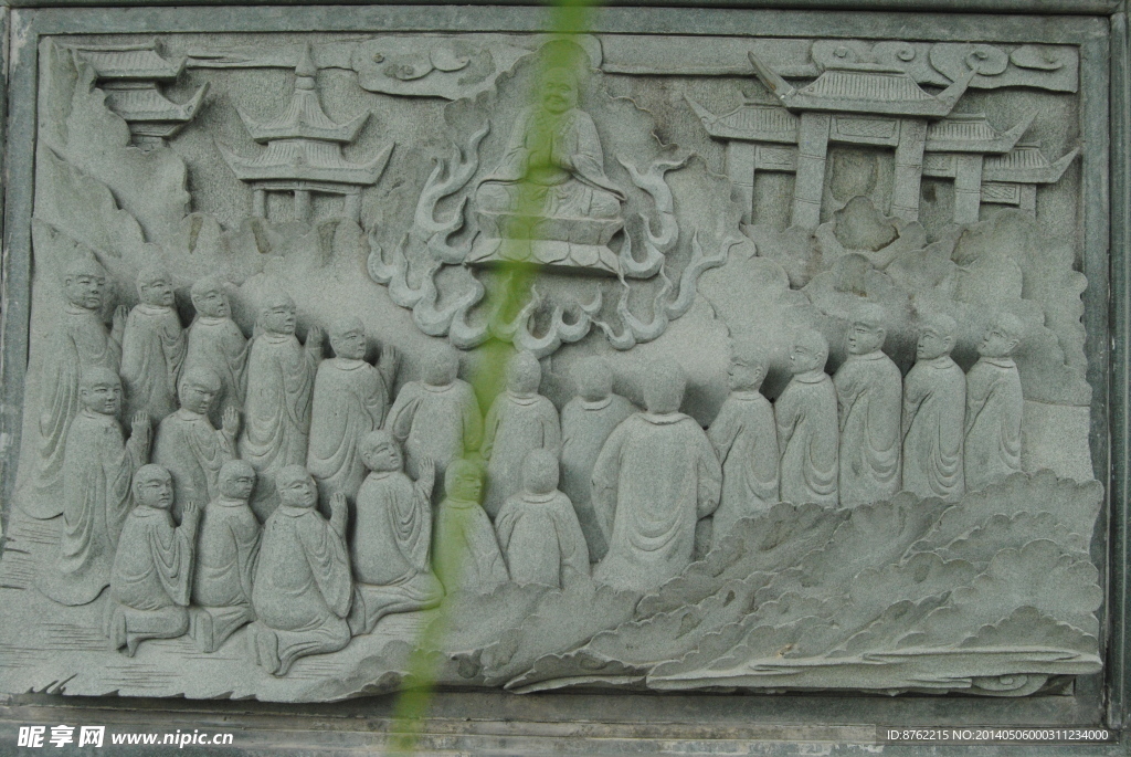 梵天寺石雕