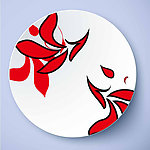 盘子花纹