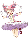 卡通跳舞女孩