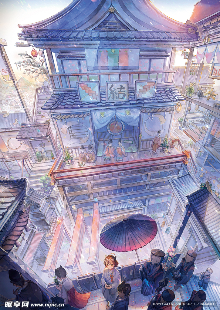卡通场景