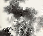 黄山雨霁图