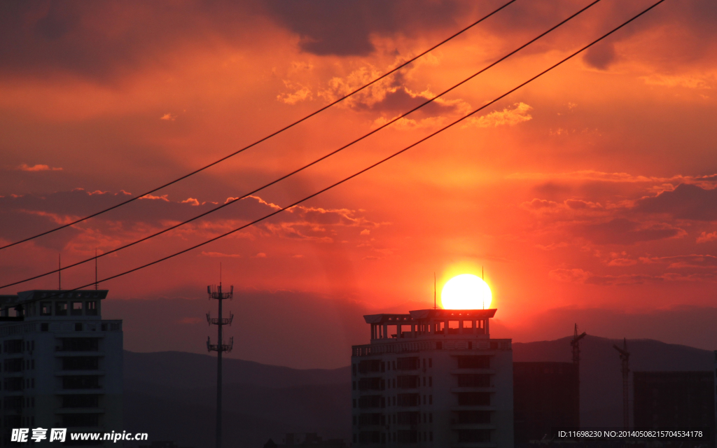 夕阳