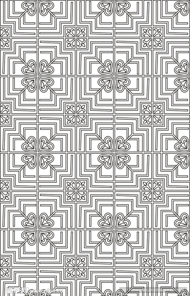 雕刻花纹