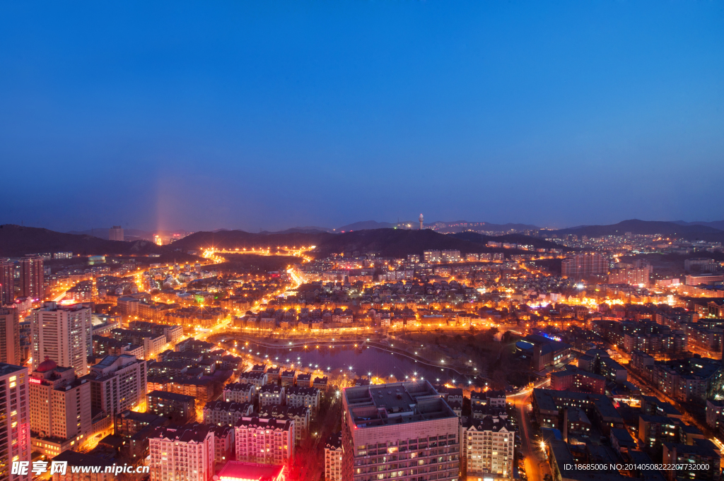 高空夜景