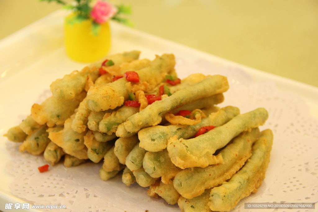 椒盐香脆豆角