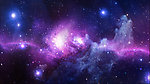 宇宙星云LED背景