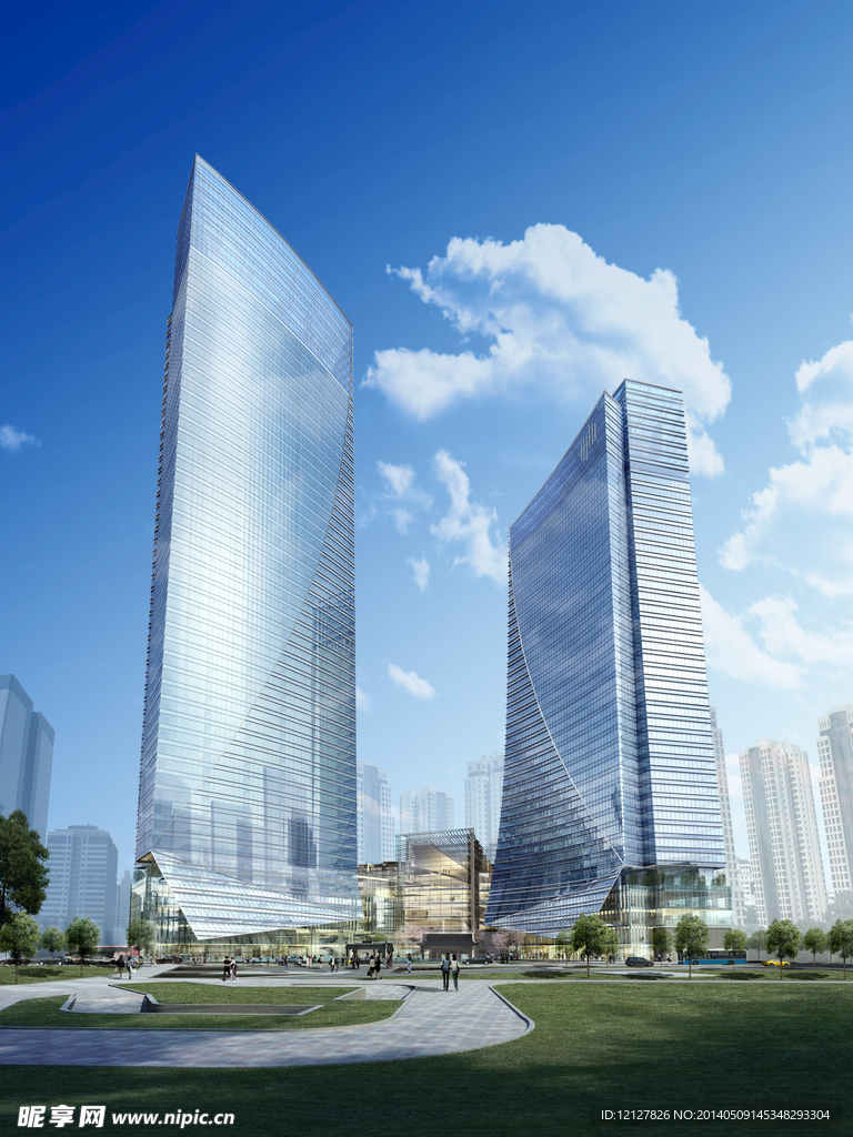 建筑 效果图设计素材