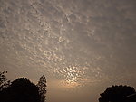清晨的天空