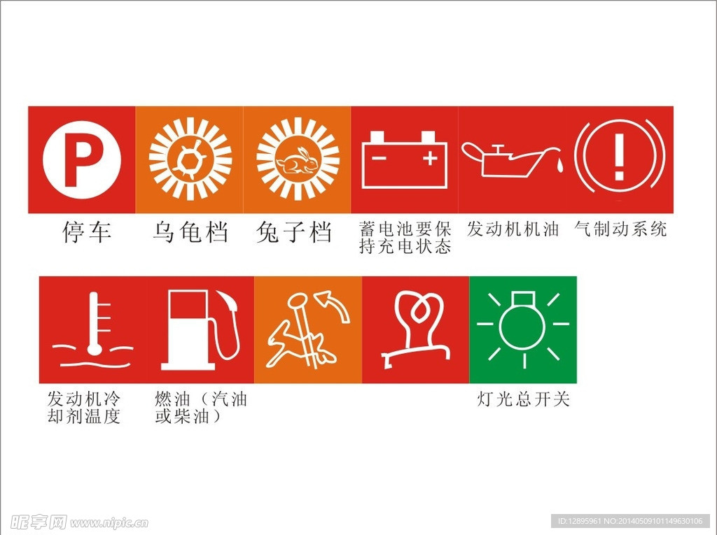档位符号