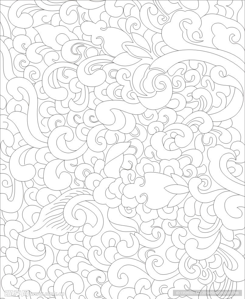 雕刻花纹