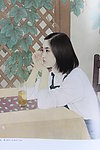《心语》工笔画