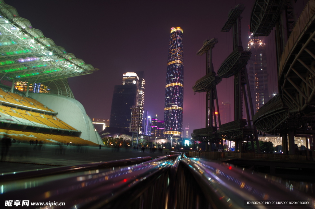 海心沙夜景