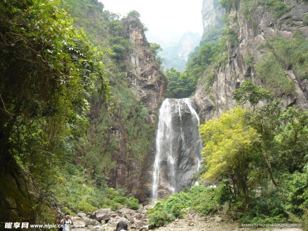 自然风景 瀑布