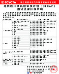 丰田环境保护法律声明