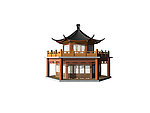 茶楼效果图