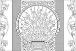 玻璃花纹