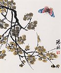 齐白石 蜂蝶
