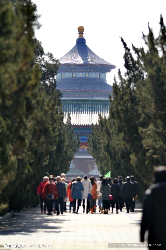 天坛祈年殿远景