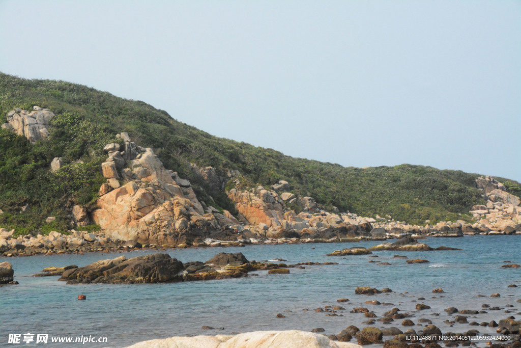 海湾礁石