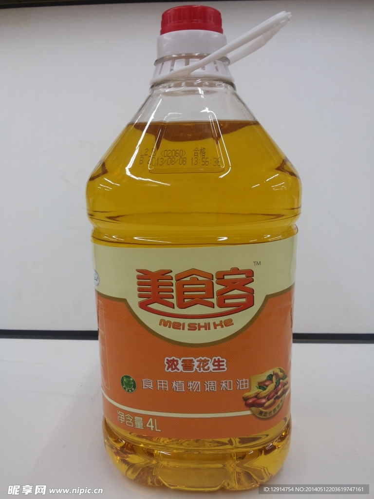 美食客花生调和油4L