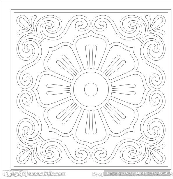 雕刻花纹