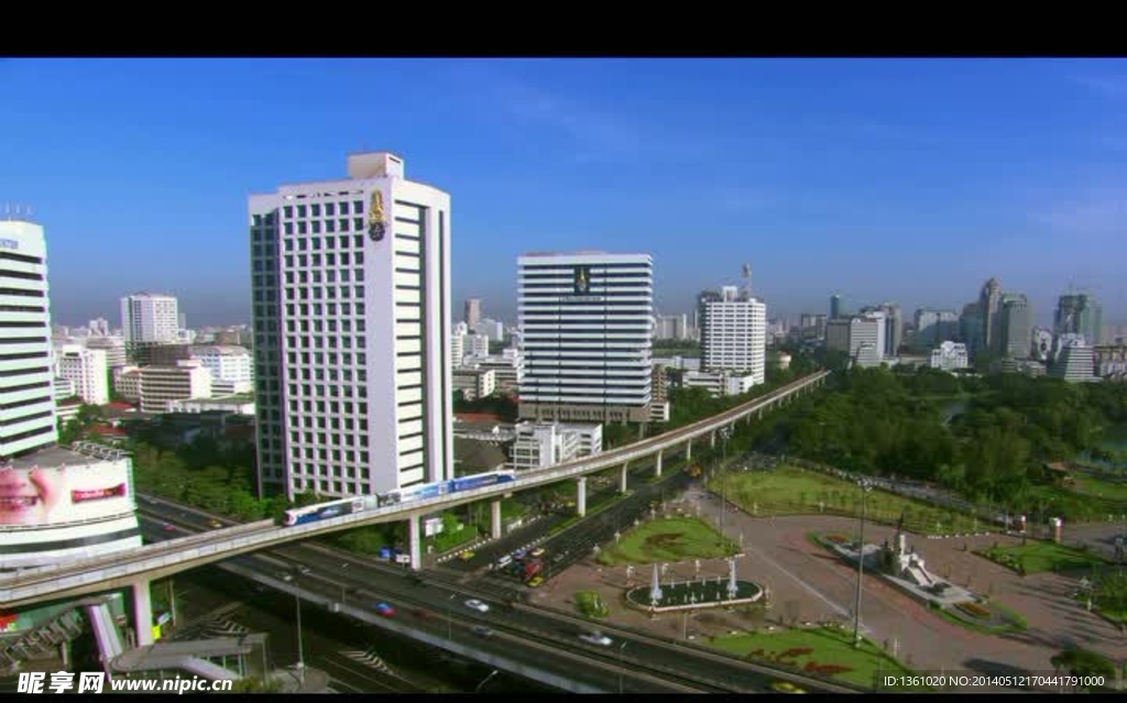 城市建筑视频素材