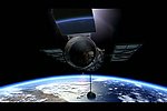 宇宙地球卫星视频素材