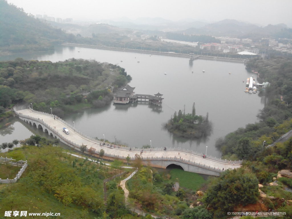 俯瞰水濂山