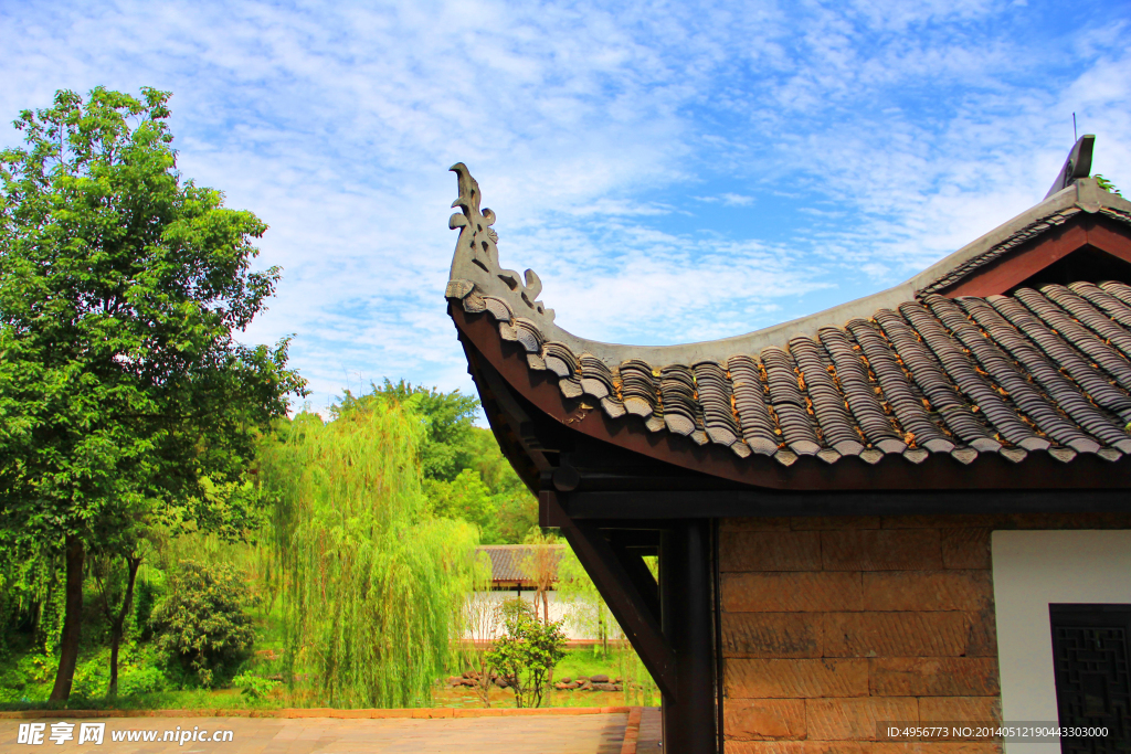 钓鱼城美景