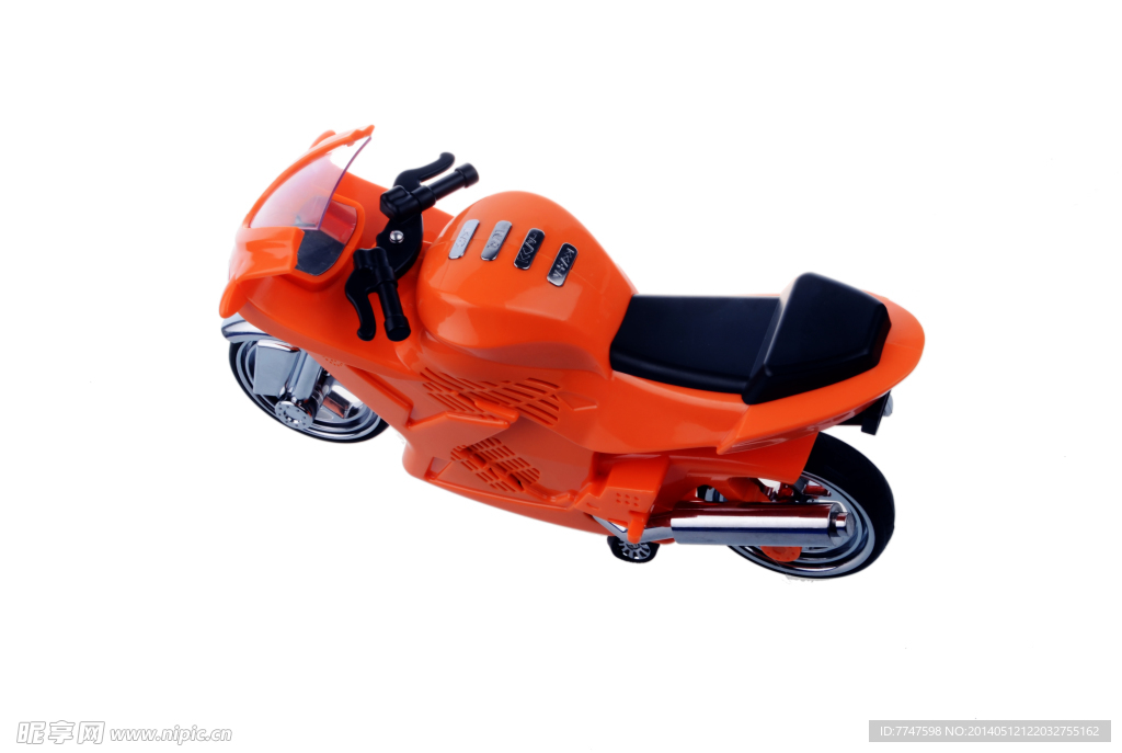 橘红摩托车