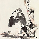 溏边