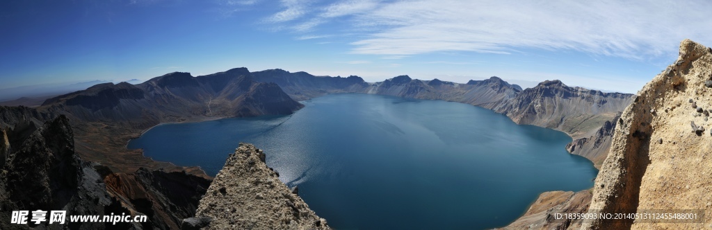 长白山北景区全景图