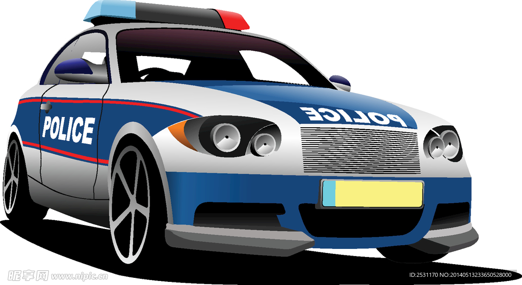 警车