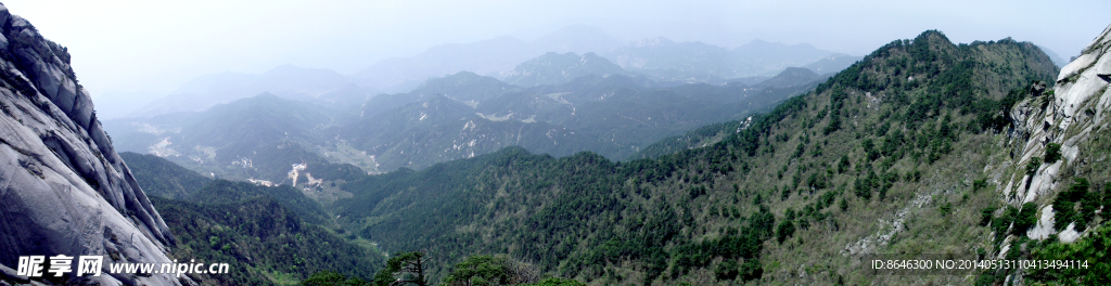 天柱山一景