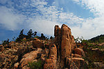 蓝天高山