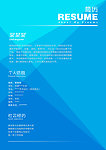 大学生毕业设计简历